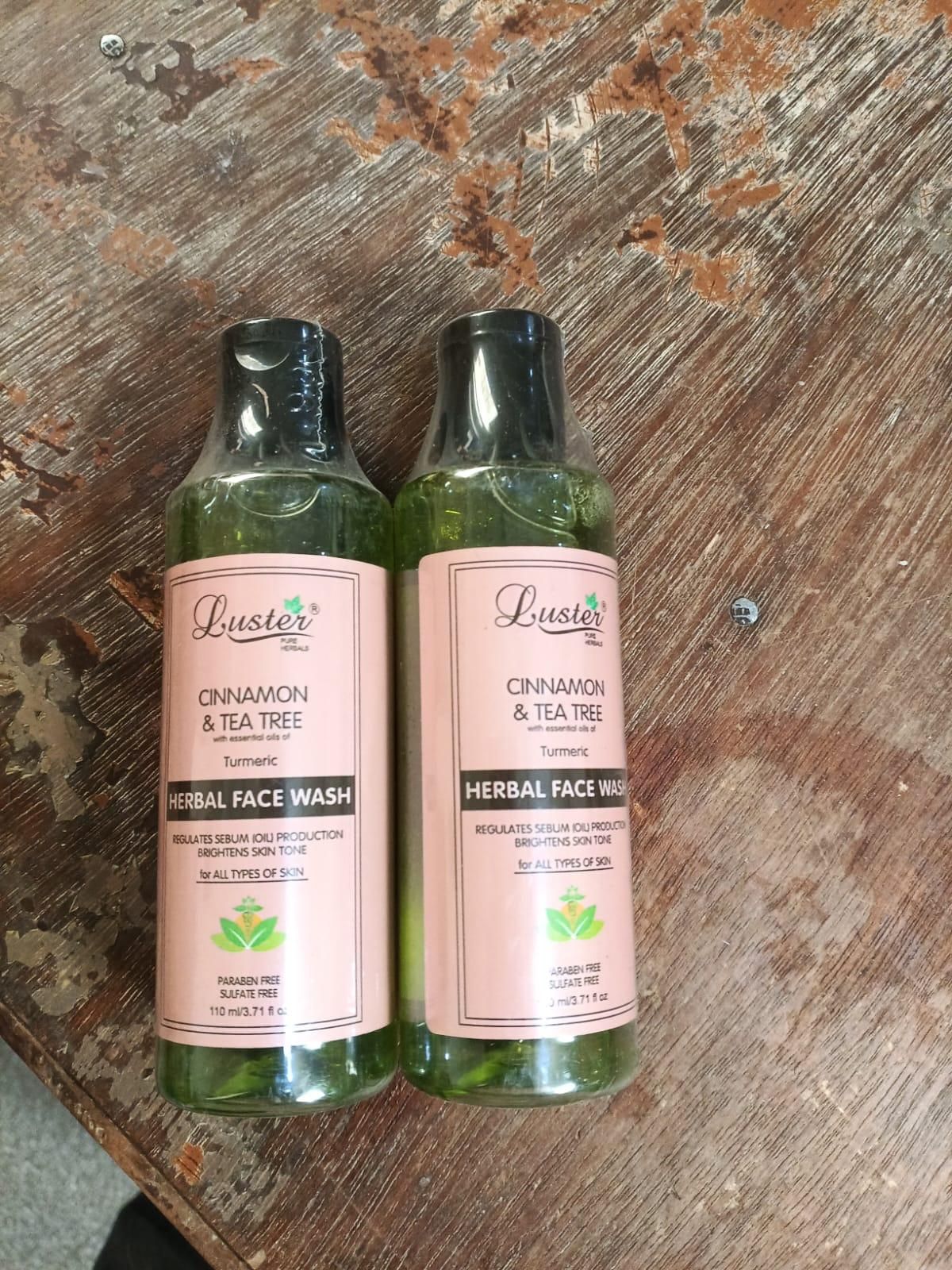 Cinnamon & Tea Tree Face Wash 110 ML (Pack of 2)